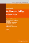 Buchcover Commentaire pratique Actions civiles