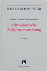 Buchcover Schweizerische Zivilprozessordnung