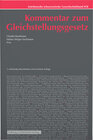 Buchcover Kommentar zum Gleichstellungsgesetz