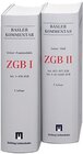 Buchcover Basler Kommentar ZGB I + ZGB II