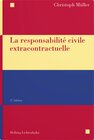Buchcover La responsabilité civile extracontractuelle