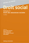 Buchcover Droit social - Volume II