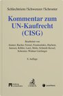 Buchcover Kommentar zum UN-Kaufrecht (CISG)