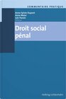Buchcover Commentaire pratique Droit social pénal