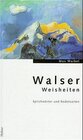 Buchcover Walser Weisheiten