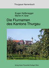 Buchcover Thurgauer Namenbuch. Die Flurnamen des Kantons Thurgau