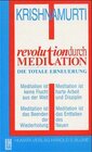 Buchcover Revolution durch Meditation
