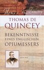 Buchcover Bekenntnisse eines englischen Opiumessers