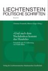 Buchcover «Und nach dem Nachdenken kommt das Handeln»