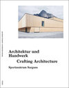 Buchcover Architektur und Handwerk. Sportzentrum Sargans