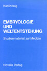 Buchcover Embryologie und Weltentstehung