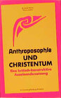 Buchcover Anthroposophie und Christentum