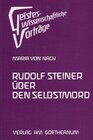 Buchcover Rudolf Steiner über den Selbstmord