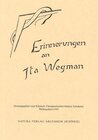 Buchcover Erinnerungen an Ita Wegman