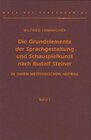 Buchcover Die Grundelemente der Sprachgestaltung und Schauspielkunst nach Rudolf Steiner