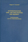 Buchcover Anthroposophie und 'Die Philosophie der Freiheit'