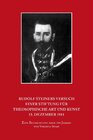 Buchcover Rudolf Steiners Versuch einer Stiftung für theosophische Art und Kunst – 15. Dezember 1911