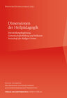 Buchcover Dimensionen der Heilpädagogik