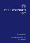 Buchcover Die Losungen 2017 / Terminkalender mit Losungen