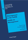 Buchcover Management in der Politik /Politik im Management