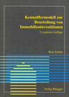 Buchcover Kennziffermodell zur Beurteilung von Immobilieninvestitionen