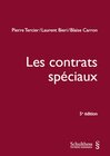 Buchcover Les contrats spéciaux