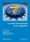Buchcover Le droit international de la migration