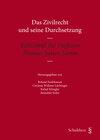 Buchcover Das Zivilrecht und seine Durchsetzung