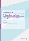 Buchcover Tafeln zum Schweizerischen Zivilprozessrecht (PrintPlu§)