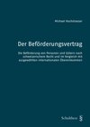 Buchcover Der Beförderungsvertrag