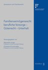 Buchcover Familienvermögensrecht: Berufliche Vorsorge - Güterrecht - Unterhalt