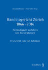 Buchcover Handelsgericht Zürich 1866-2016