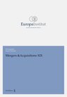 Buchcover Mergers & Acquisitions XIX