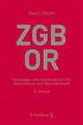 Buchcover ZGB/OR (Schweizerisches Zivilgesetzbuch mit Obligationenrecht)