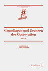 Buchcover Grundlagen und Grenzen der Observation