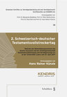 Buchcover 2. Schweizerisch-deutscher Testamentsvollstreckertag