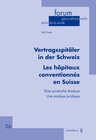 Buchcover Vertragsspitäler in der Schweiz / Les hôpitaux conventionnés en Suisse
