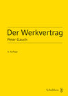 Buchcover Der Werkvertrag (PrintPlu§)