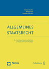 Buchcover Allgemeines Staatsrecht (PrintPlu§)