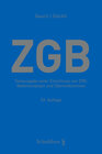 Buchcover Schweizerisches Zivilgesetzbuch (ZGB) (PrintPlu§)