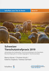 Schweizer Tierschutzstrafpraxis 2019 - Jahresanalyse des landesweiten Tierschutzstrafvollzugs width=