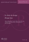 Buchcover Le droit du design - Design Law