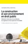Buchcover La construction et son environnement en droit public
