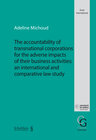 Buchcover Holding Transnational Corporations accountable for adverse impacts of their business activities: an international and co