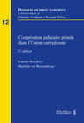 Buchcover Coopération judiciaire pénale dans l'Union européenne