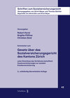 Buchcover Kommentar zum Gesetz über das Sozialversicherungsgericht des Kantons Zürich