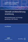 Buchcover Telematik und Motorfahrzeugversicherung