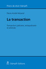 Buchcover La transaction