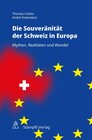 Buchcover Souveränität der Schweiz in Europa