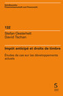 Buchcover Impôt anticipé et droits de timbre